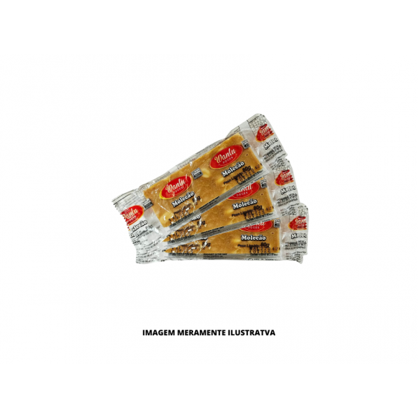 DOCE - WANLU - 80g BARRA PE DE MOLEQUE MOLECAO - CX32